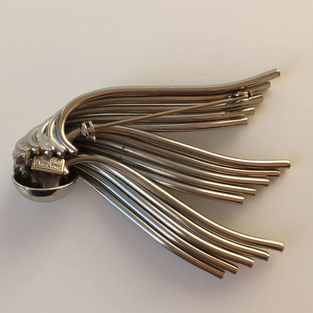 Ladies’ Kramer of New York Silver-tone Brooch